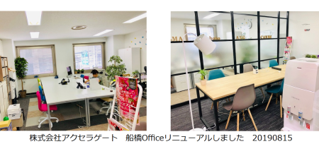 弊社船橋Officeリニューアルいたしました